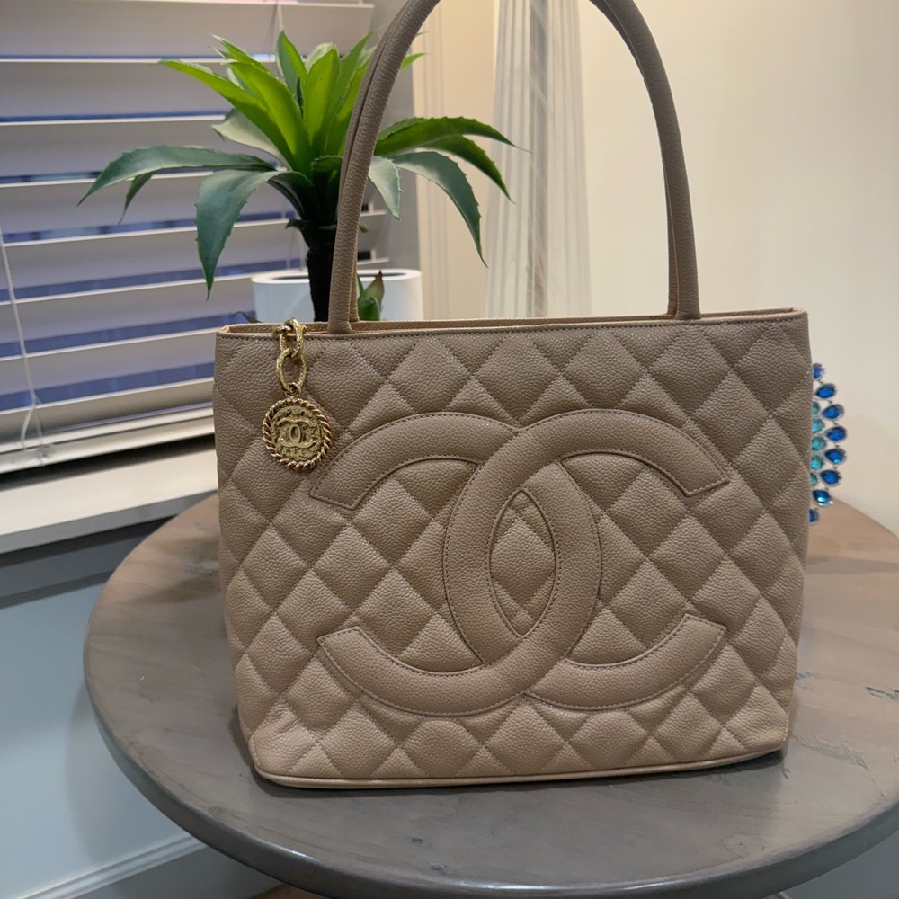 ❌❌❌SOLD❌❌❌❌. Chanel Caviar Quilted Medallion Tote